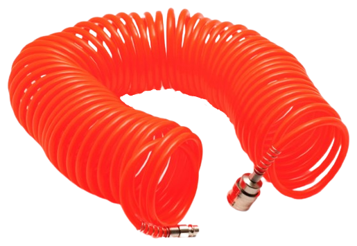 Шланг спиральный 10м с быстросъемным соединением; Сервис Ключ