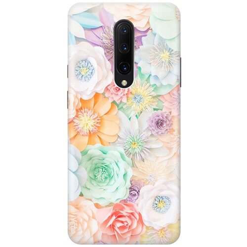 фото Gosso ультратонкий силиконовый чехол-накладка для oneplus 7 pro с принтом "цветочное многообразие"