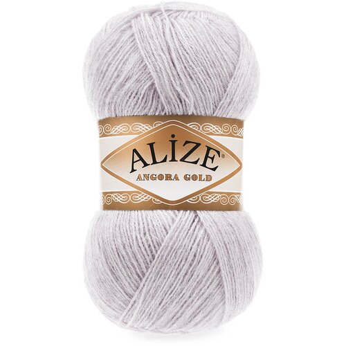 Пряжа Alize Angora Gold талая вода (71), 5 шт