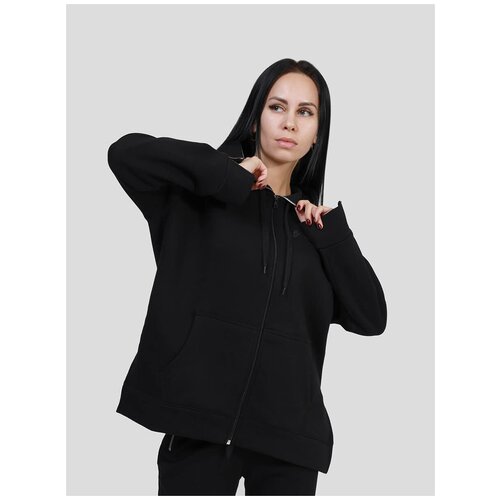 Куртка спортивная VITACCI SP7916-01 женский черный 80% хлопок, 20% полиэстер 42-44 (S