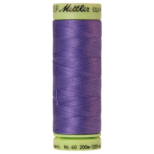 нить для машинного квилтинга silk finish cotton 60 200 м 100% хлопок 0046 deep purple 9240 0046 Нить для машинного квилтинга SILK-FINISH COTTON 60, 200 м 100% хлопок 1085 Twilight ( 9240-1085 )