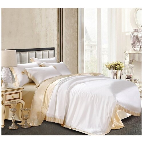 PLAZA LIGHT Евромакси: Шелковое постельное белье, 100% Mulberry