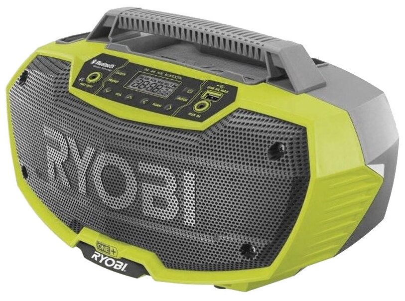 Ryobi One+ радио с 2 динамиками и Bluetooth R18RH-0 Поставляется без Аккумуляторов .