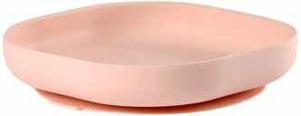 Тарелка Beaba Silicone Suction Plate, pink