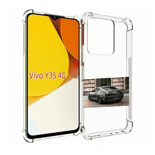 чехол mypads chery 3 мужской для vivo y35 4g 2022 vivo y22 задняя панель накладка бампер Чехол MyPads bentley бентли 1 мужской для Vivo Y35 4G 2022 / Vivo Y22 задняя-панель-накладка-бампер