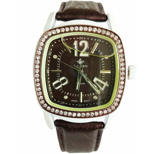 Наручные часы F.Gattien Fashion, белый ремешок hirsch каучук застежка пряжка для мужчин размер 22 коричневый