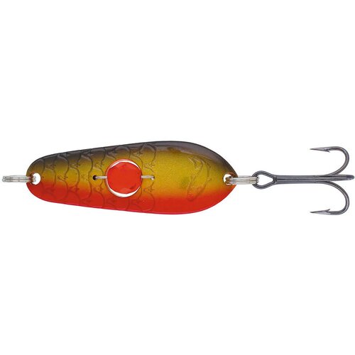 фото Блесна колеблющаяся kuusamo rasanen 50/14 с камнем bl/g/r-c, uv - для рыбалки