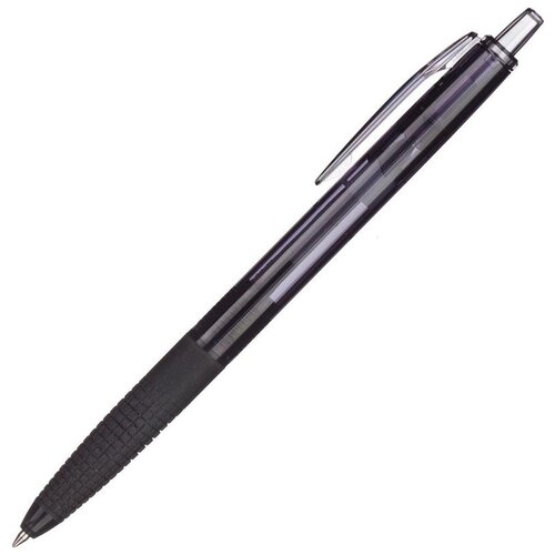 PILOT Ручка шариковая Super Grip G, 0.22 мм (BPGG-8R-F), BPGG-8R-F-B, черный цвет чернил, 1 шт. ручка шариковая автоматическая pilot super grip g 0 22мм красный цвет чернил масляная основа 12шт bpgg 8r f r
