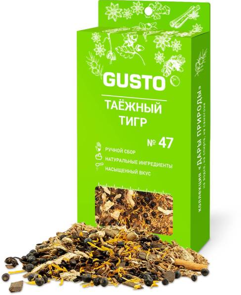 Наборы трав и специй GUSTO Таёжный тигр 64 гр 5966