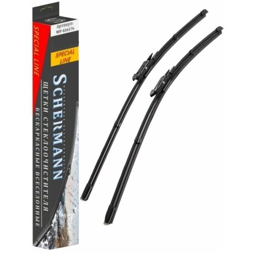 Щетки стеклоочистителя SCHERMANN для Toyota Sequoia II (2007-14) / Toyota Tundra II K5 (2007-13) / Тойота Тундра 2 К5 / Секвойя 2, 65 см+ 60 см
