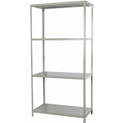 Стеллаж универсальный металлический 5 полок 200x100x50 см грузоподъемность 100 кг Идеально подходит для упорядоченного хранения на полках множества папок с документами тяжелых ящиков с инструментами и банок с заготовками 18904₽