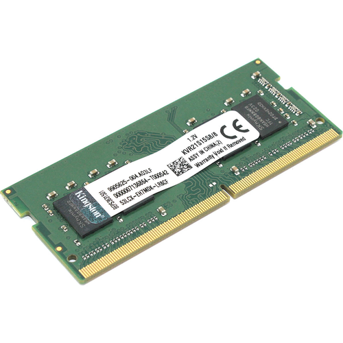 Модуль памяти Kingston SODIMM DDR4, 8ГБ, 2133МГц, 1.2В, PC4-17000 блок питания acer pa 1650 86 19v 65w 3 42a разъем 5 5 1 7mm для ноутбуков a315 42g f5 573g an515 31 a317 51g a515 52g