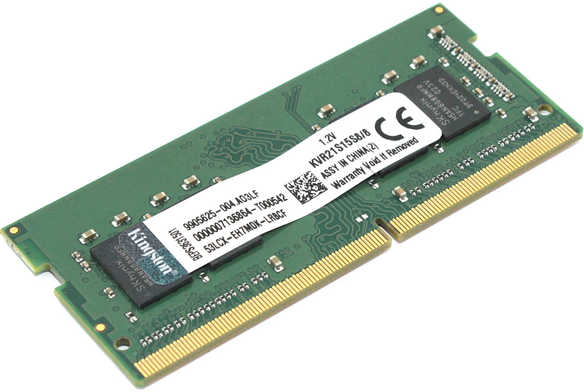 Модуль памяти Kingston SODIMM DDR4 8ГБ 2133МГц 12В PC4-17000