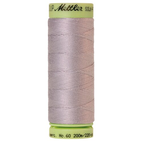 Нить для машинного квилтинга SILK-FINISH COTTON 60, 200 м 100% хлопок 2791 Ash ( 9240-2791 )