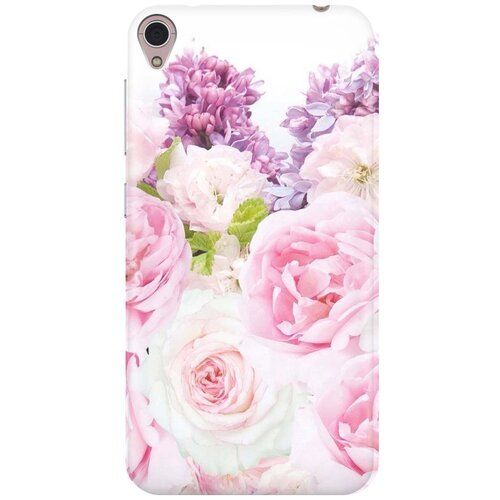фото Cиликоновый чехол на asus zenfone live (zb501kl) / асус зенфон лайв (зб501кл) с принтом "розовый букет" gosso
