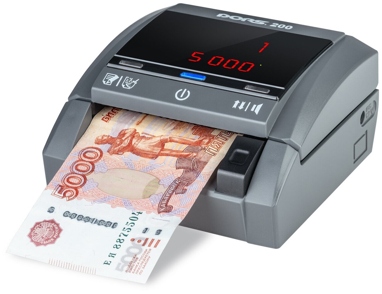 Детектор банкнот Dors 200 автоматический рубли АКБ - фото №1