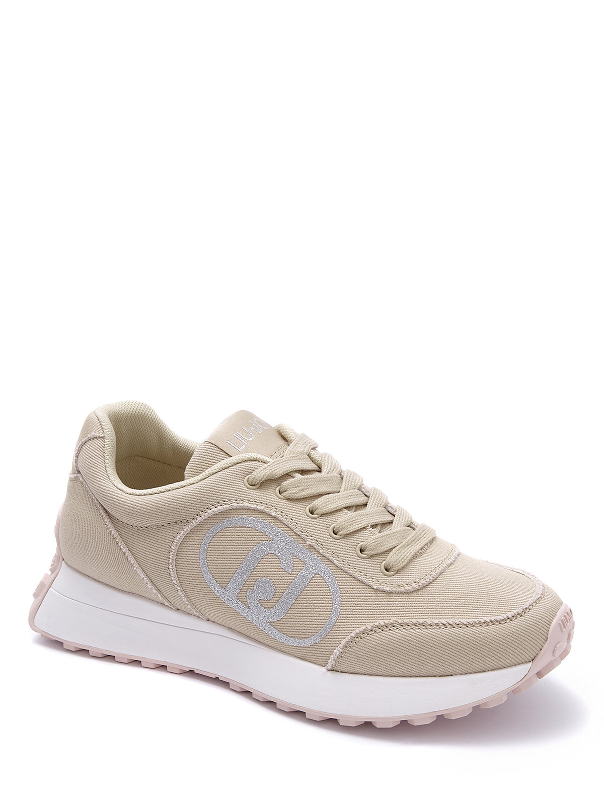 Кроссовки LIU JO, размер 41, бежевый — фото 1