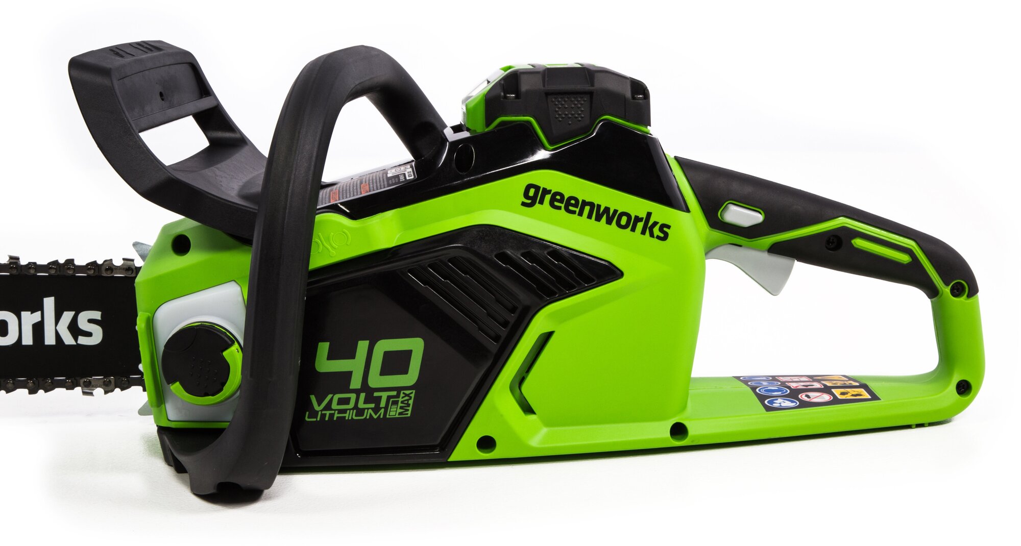 Аккумуляторная пила Greenworks GD40CS18K4 234 лс 40 В/4 А·ч