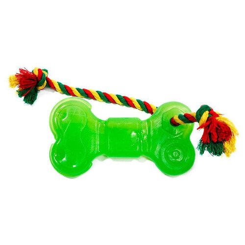 Игрушка Doglike Кость большая с канатом