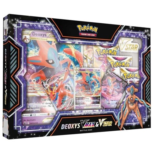 Покемон карты коллекционные: Набор Pokemon Battle Box Deoxys VMAX & VSTAR на английском языке