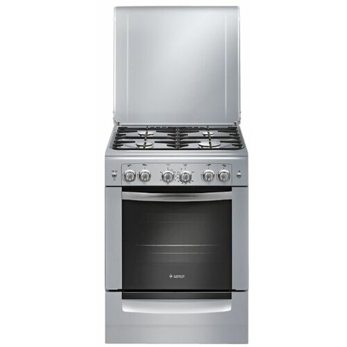 Gefest Плита Gefest 6100-02 0068 газовая 4 конфорки 52 л газовая духовка серебристая 5618200₽