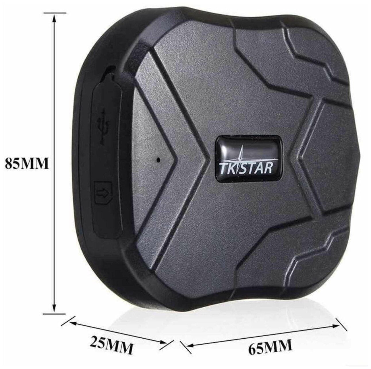 GPS Трекер на магнитах для отслеживания личного автомобиля или мотоцикла TKSTAR TK905 емкость аккумулятора 5000 mAh 22 дней работы в активном режиме