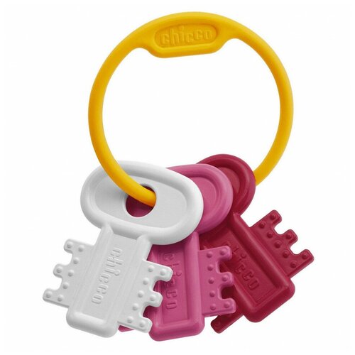 фото Игрушка chicco развивающая ключи pink