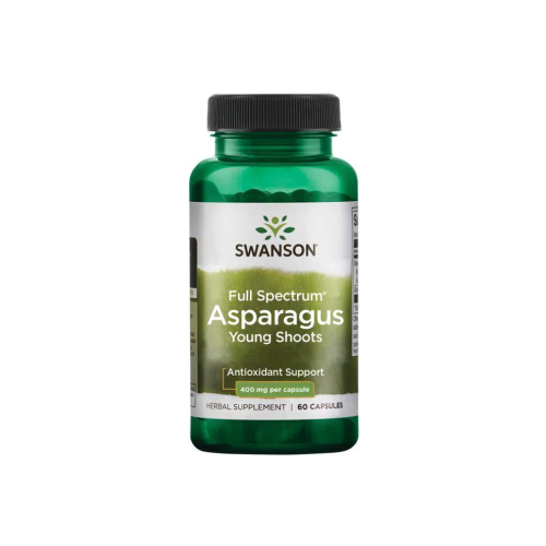 Swanson Asparagus Young Shoots 400 mg (Молодые побеги спаржи 400 мг) 60 капсул (Swanson)