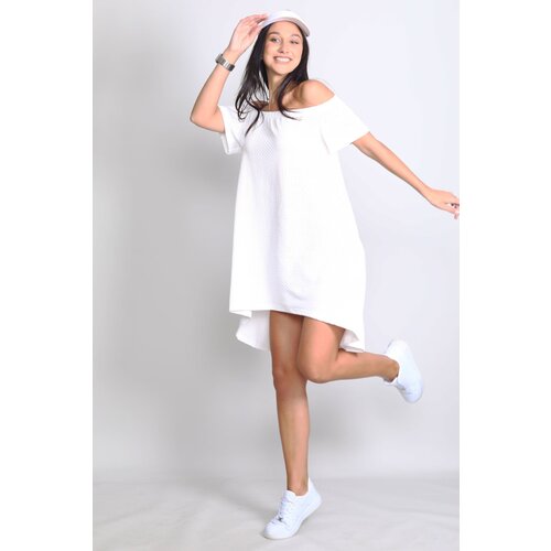 Платье Натали, размер 44, белый женское кружевное платье русалка для беременных платье для фотосъемки с открытыми плечами из тюля платье для фотосъемки