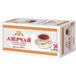 Азерчай. Черный с бергамотом, 50*2гр без конверта - изображение