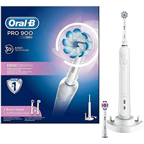 Электрическая зубная щетка Oral-B PRO 1 900 Sensitive white 599000₽