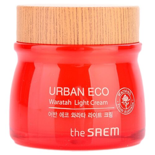 Крем-гель для лица легкий с экстрактом телопеи The Saem Urban Eco Waratah Light Cream 60мл.