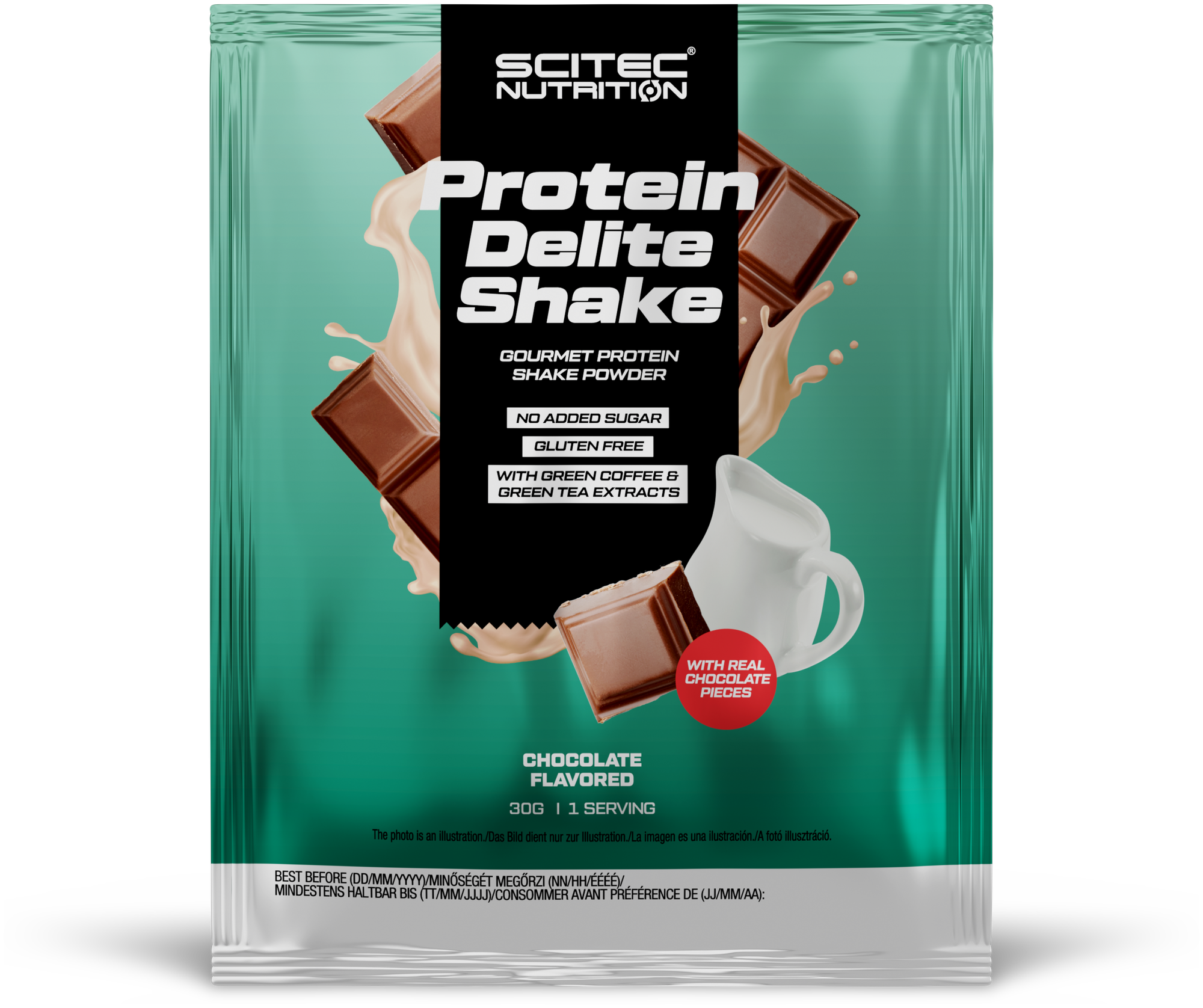 SCITEC NUTRITION Protein delite Shake 30g шоколад