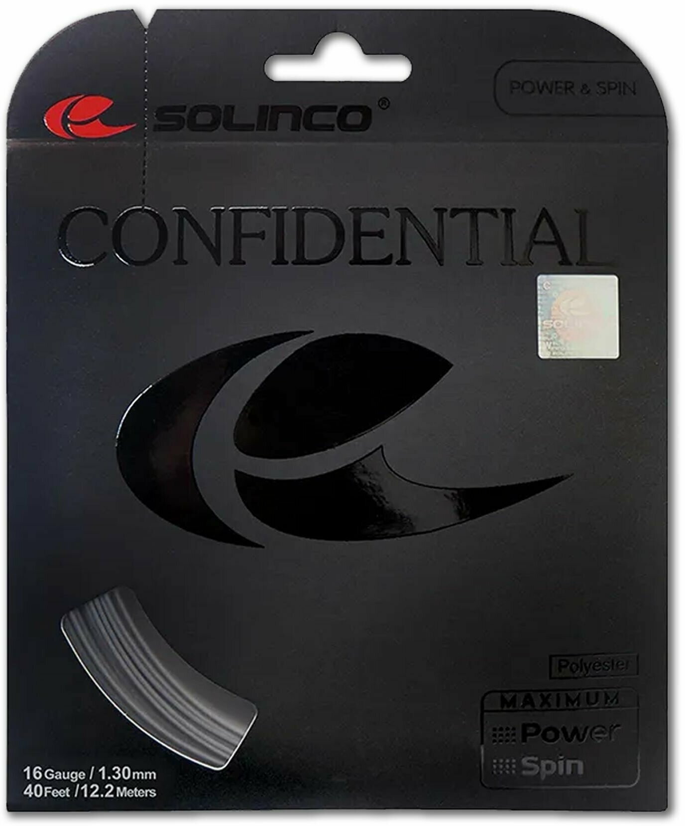 Струна теннисная Solinco Confidential 1,3 мм (12,2 метров)