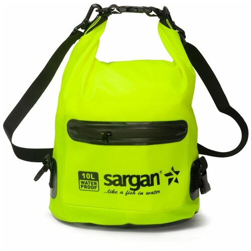 Гермосумка SARGAN пляжка, с доп. карманом ярко-желтый