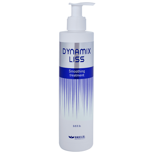 Brelil Professional Dynamix Liss Smoothing Treatment Разглаживающее средство, 500 мл разглаживающее молочко для волос art creator ultra liss milk 200мл