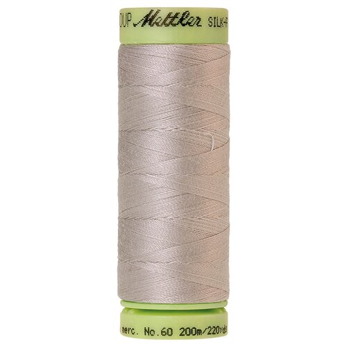 Нить для машинного квилтинга SILK-FINISH COTTON 60, 200 м 100% хлопок 0331 Ash Mist ( 9240-0331 )