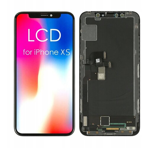 Дисплей в сборе с тачскрином для iPhone XS TFT (Incell), черный