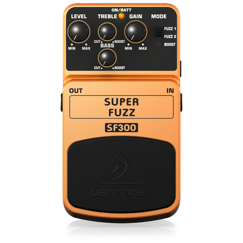 BEHRINGER педаль эффектов SF300 1 шт. гитарный эффект фуз dunlop jhw4g1