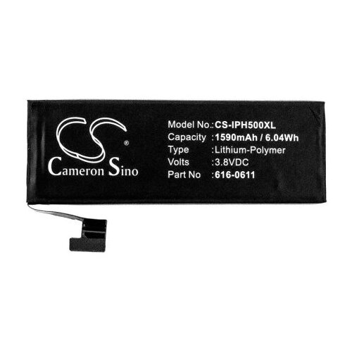 фото Аккумулятор cs-iph500xl для iphone 5 3.8v / 1590mah / 6.04wh cameron sino