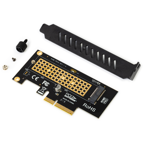 Переходник M.2 NVME (PCI-E) SSD adapter 42/60/80/110 pci e to m 2 adapter card nvme ssd expansion board pci e m 2 extender card computer accessory