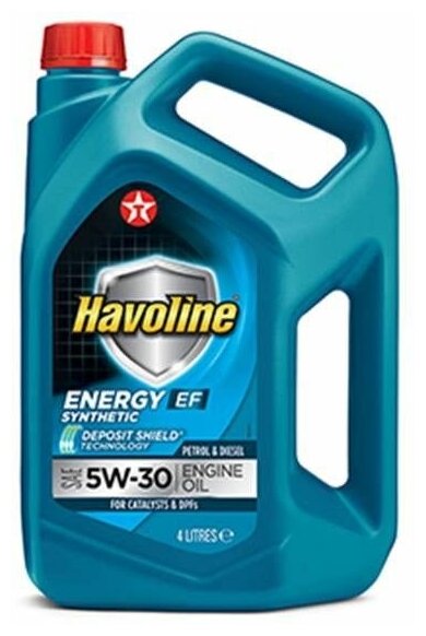 Моторное масло TEXACO Havoline Energy EF 5W-30 4 л