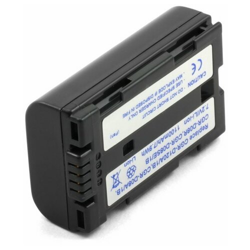фото Аккумулятор для panasonic cgr-d08, cgr-d08r, cgr-d08s, cgr-d120 sino power