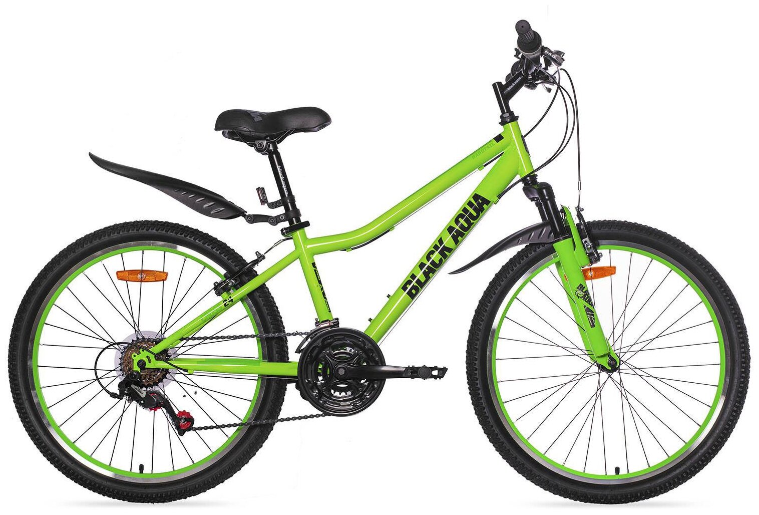 Велосипед BlackAqua Cross 1431 V 24 (2019) зеленый 13" (требует финальной сборки)