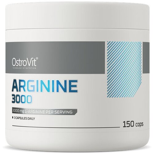 Л-Аргинин OstroVit Arginine 3000 - 150 капсул ostrovit supreme capsules bcaa glutamine 1100 mg 150 к