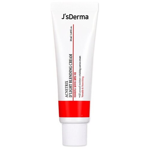 JsDerma восстанавливающий крем для проблемной кожи Acnetrix Blending Cream, 50 мл