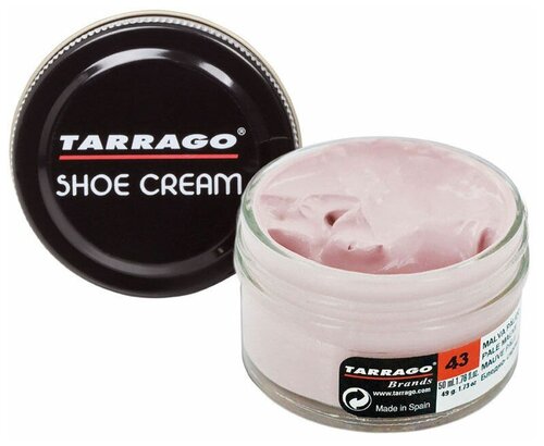 Tarrago Крем-банка Shoe Cream 043 pale mauve, 50 мл