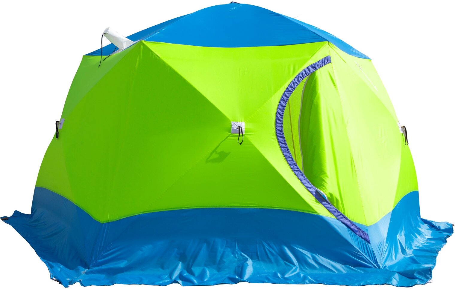 Палатка стэк ЧУМ (трехслойная с выводом под трубу)