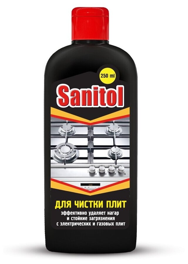 Средство для чистки плит жидкость Sanitol