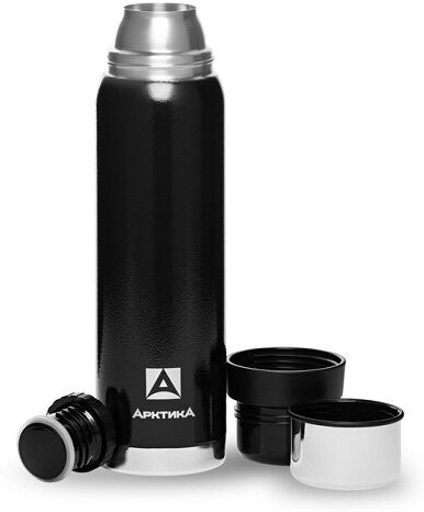 фото Термос арктика 106 черный 1.2л